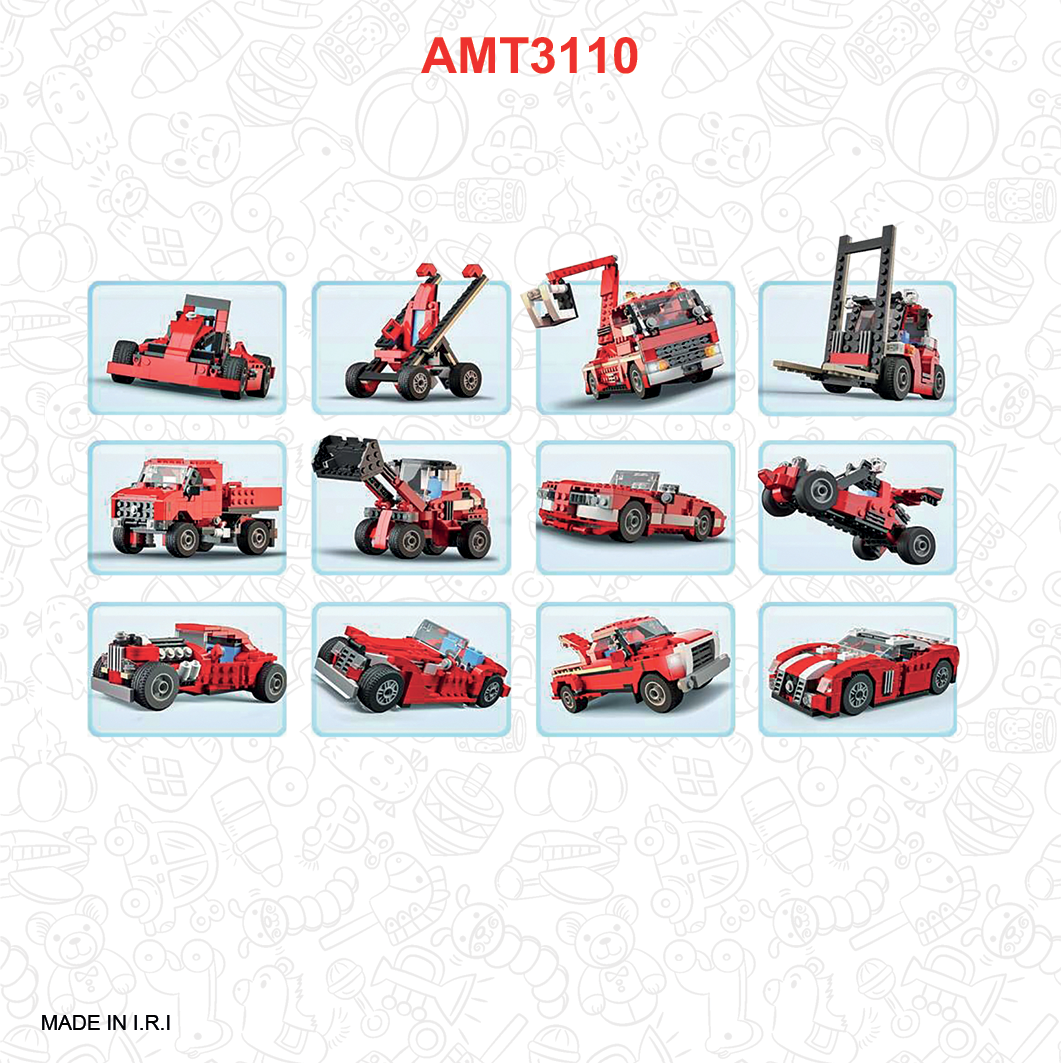 لگو ماشین 23 مدل 3110 AMT - Image 3