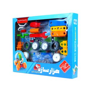 ساختنی مکانیک شو 90 قطعه سلام بازی مدل هزار سازه