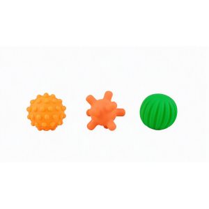 توپ آپارتمانی سیلیکونی سه عددی برند DINA TOYS